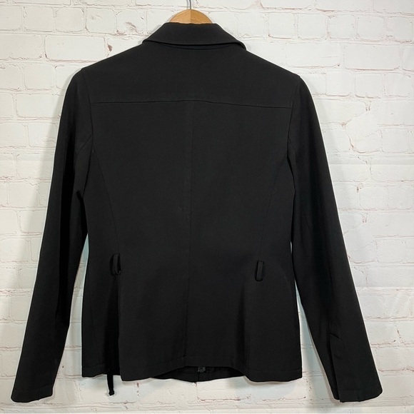 Vintage The Limited Stretch Jacket Womens Small Black Lined Full Zip - Picture 3 of 11